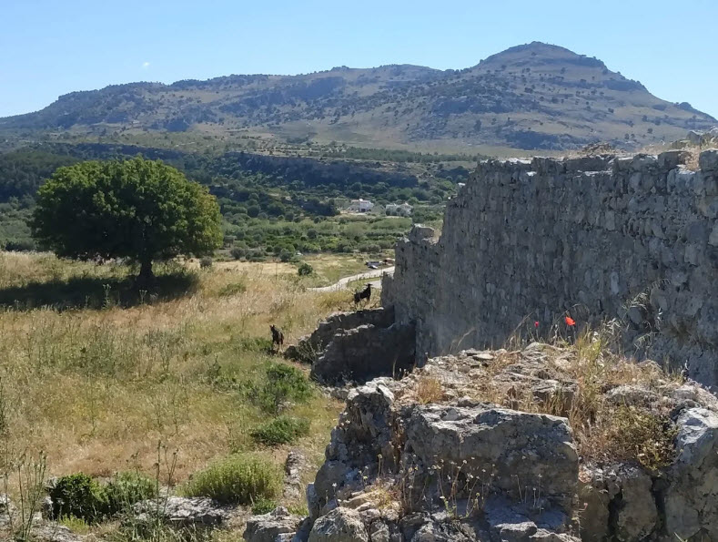 Castle of Lardos, Greece